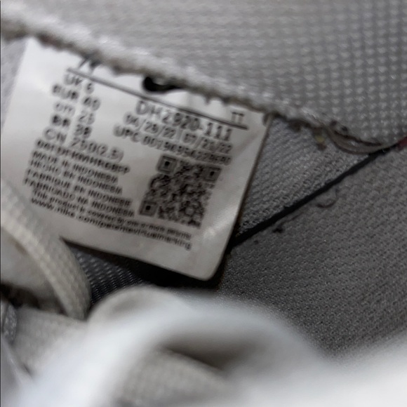 Nike Air Force One White Sneakers - Picture 8 of 10